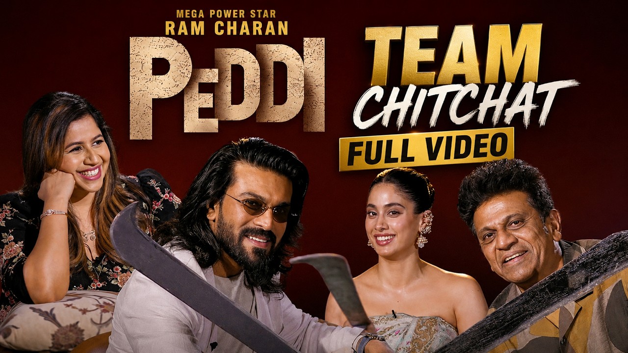 PEDDI Team ChitChat Full Video | Ram Charan | Janhvi Kapoor | Shiva Rajkumar | Buchi Babu Sana | PTC