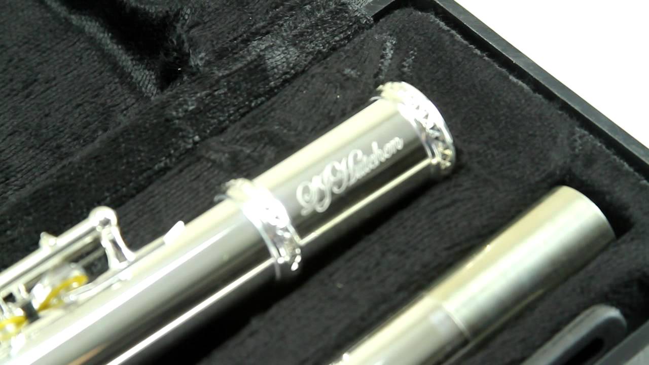 LJ Hutchen Flute with Hardshell Case Model 4215