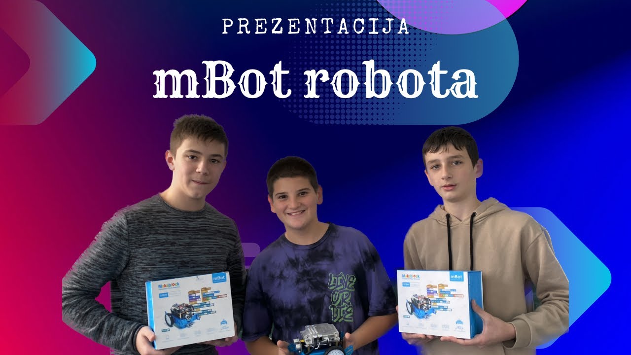 Uvod i upoznavanje sa mBot robotom