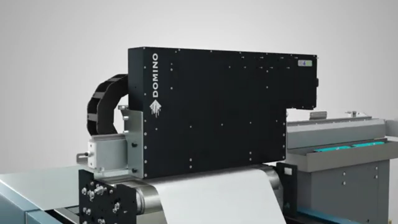 Domino K600i i-Tech ActiFlow ink re-circulation - data printing