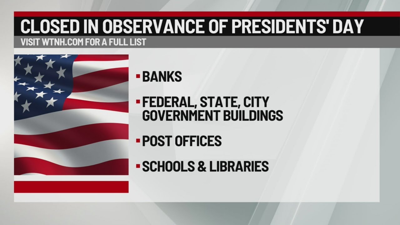 Presidents&rsquo; Day holiday impacts mail and more: What to know