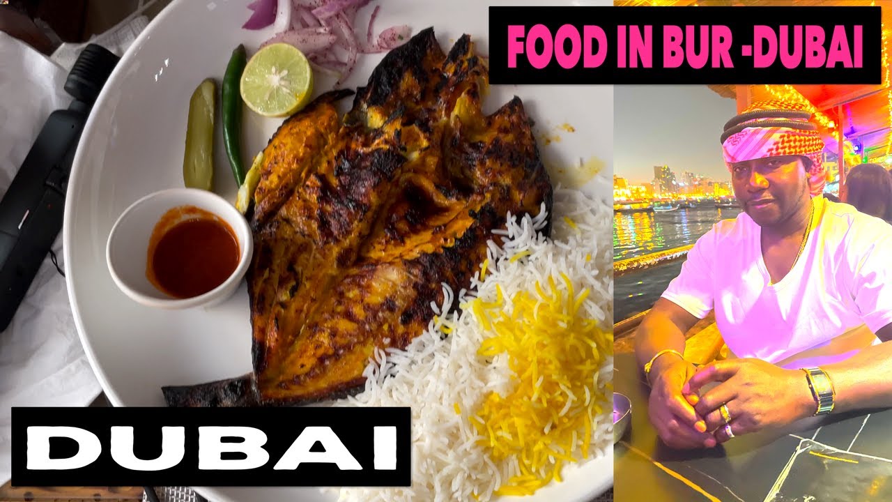 Restaurants in Dubai: INCREDIBLE Emirati Food & Whole GRILL Fish | Deira, United Arab Emirates!