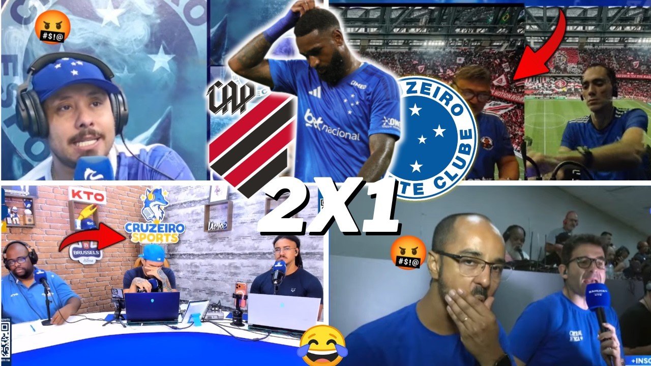 REAÇÕES DOS CRUZEIREINSES E CRISE TOTAL | ATHLETICO-PR 2 X 1 CRUZEIRO | VOLTA TITE KKK | BRASILEIRÃO