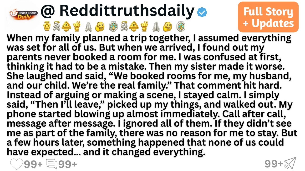 When my family planned a trip together, I assumed everything was set for all of us. But when we....