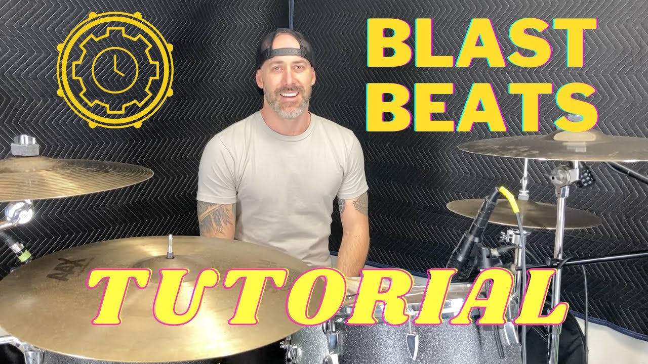 Blast Beats Tutorial - Punk, Grindcore & Metal Drumming