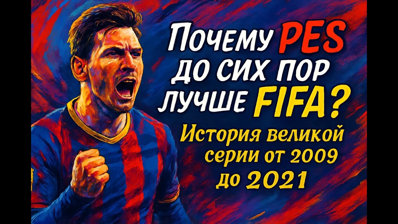 Почему PES до сих пор лучше FIFA? История великой серии от 2009 до 2021