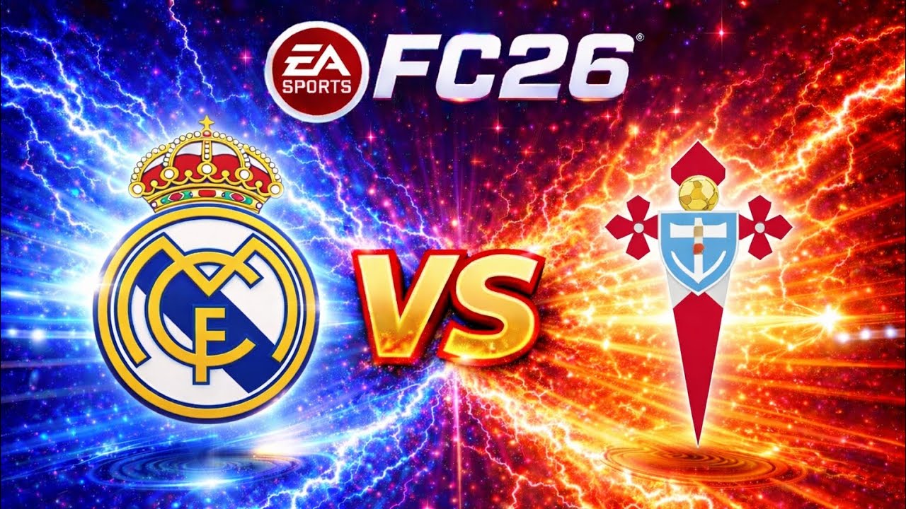 Real Madrid vs Celta - Full Match Gameplay | EA SPORTS FC 26