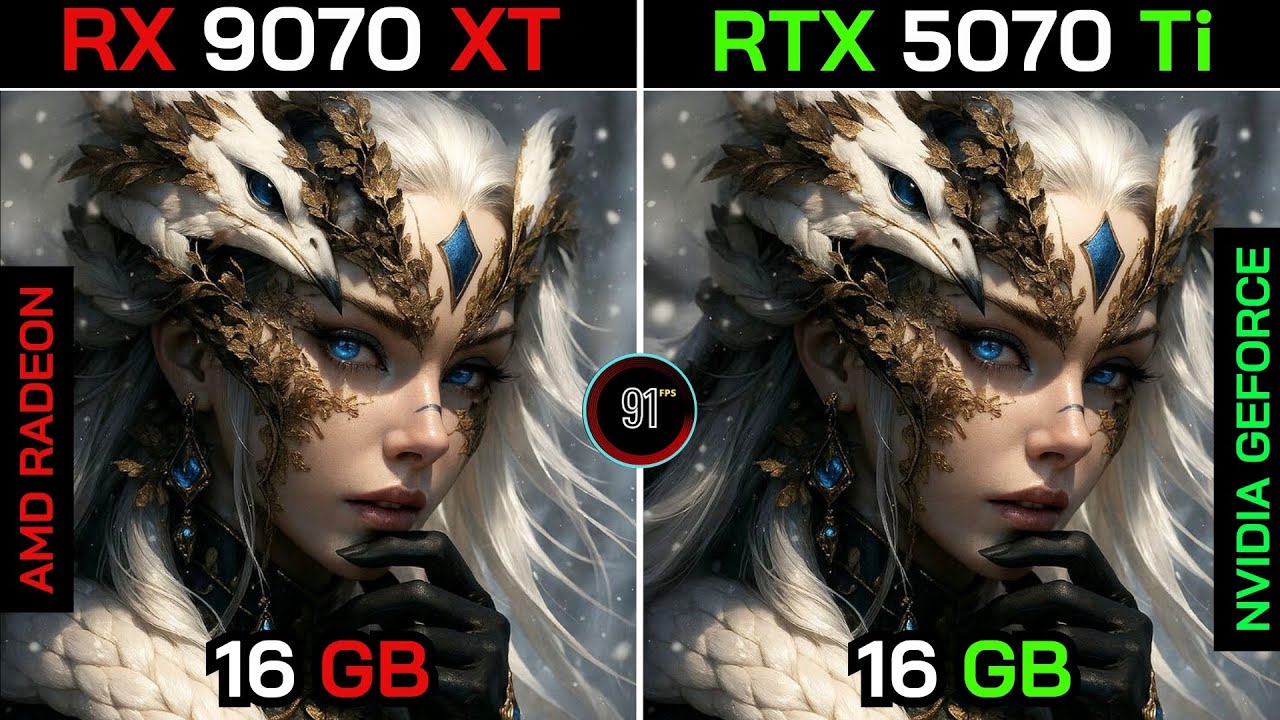 RX 9070 XT VS RTX 5070 Ti : TEST IN 20 GAMES | 1080P -1440P -2160P