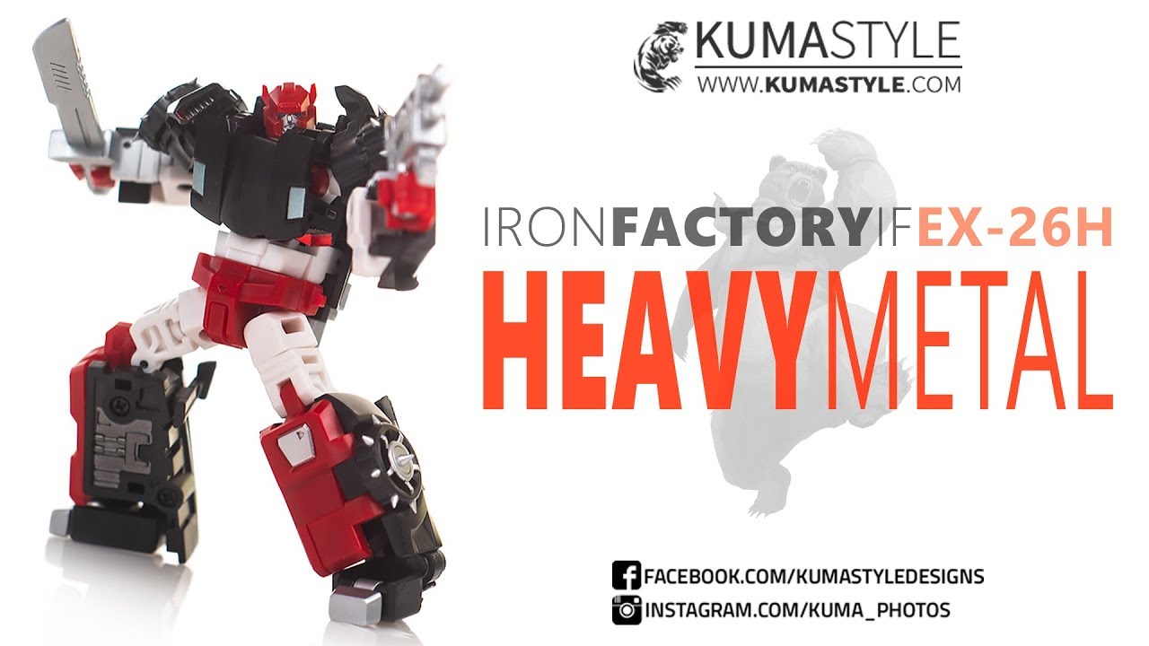 Обзор игрушки: Iron Factory IF EX-26H Heavy Metal