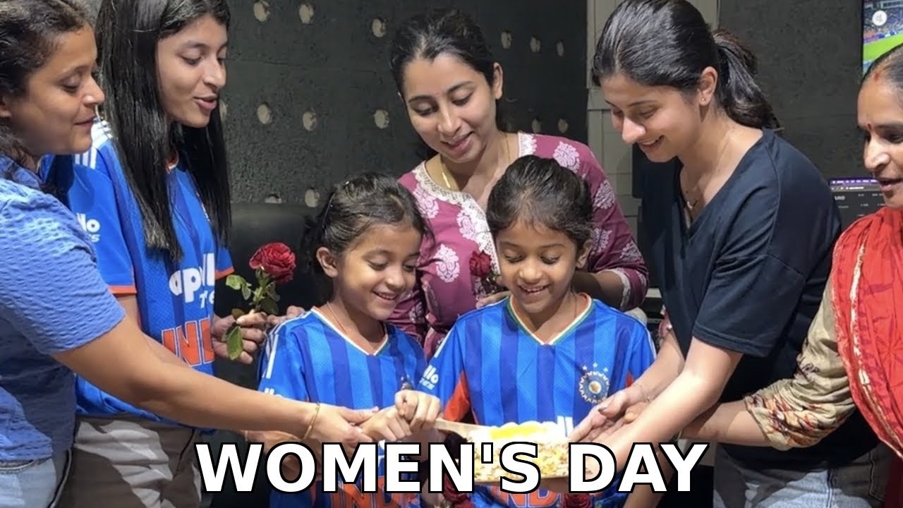 Worldcup आणि आमची धमाल || Family Time || Women’s Day celebration ||
