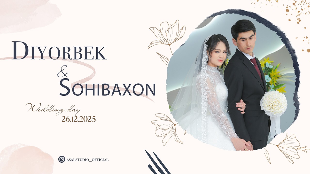 Diyorbek & Sohibaxon (Wedding Day) (A'lo To'yxonasi) 26.12.2025 LIVE