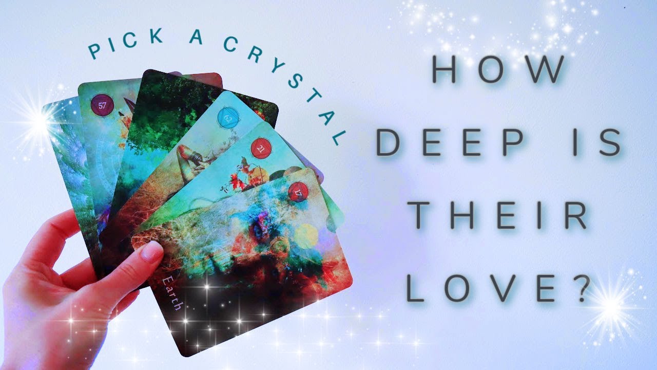 PICK A CARD How Deep Is Their Love? How do they feel about you right now? Tarot (timeless)