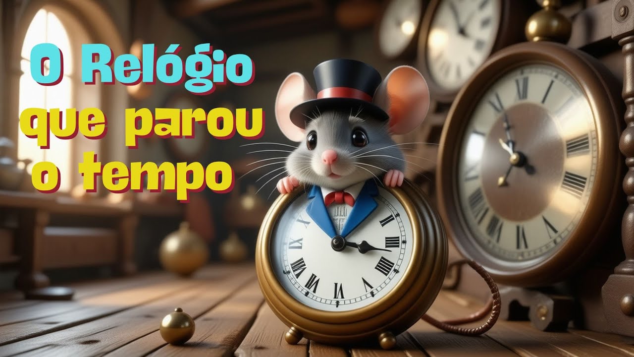 O Rel&oacute;gio M&aacute;gico de Clara | Historia Infantil | Contos para Crian&ccedil;as