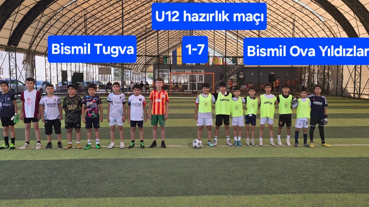 U12 hazırlık maçı. 2024-2025 sezonu 2013-2014-2015 doğumlular.