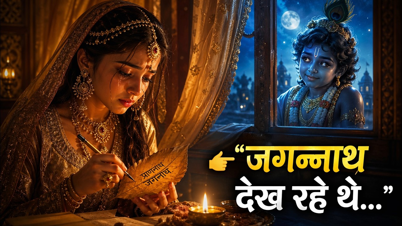 राजकुमारी विष्णुप्रिया का प्रेम पत्र जिसे भगवान जगन्नाथ ने सीने से लगाया | अनसुनी कथा |Hindu Stories