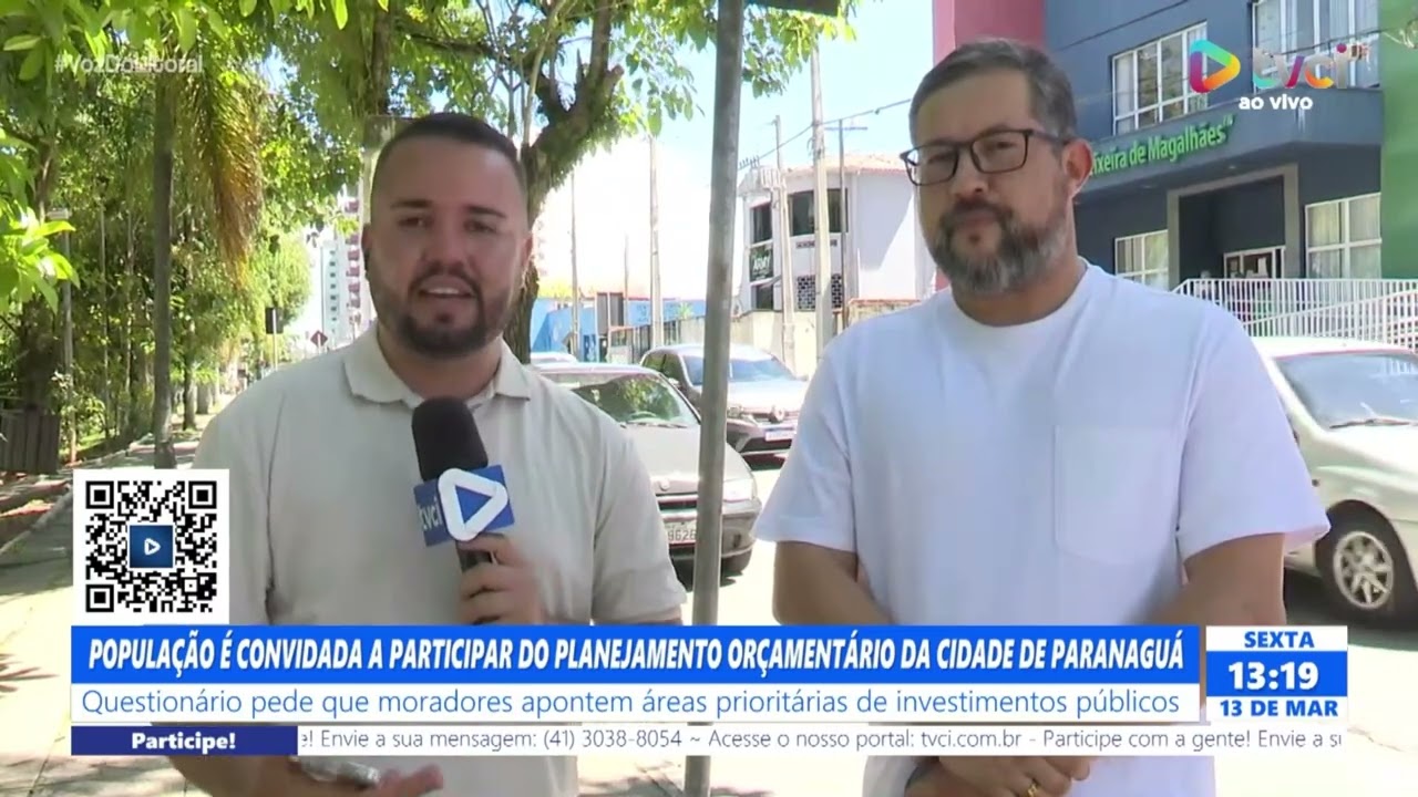 POPULAÇÃO É CONVIDADA A PARTICIPAR DO PLANEJAMENTO ORÇAMENTÁRIO DA CIDADE DE PARANAGUÁ