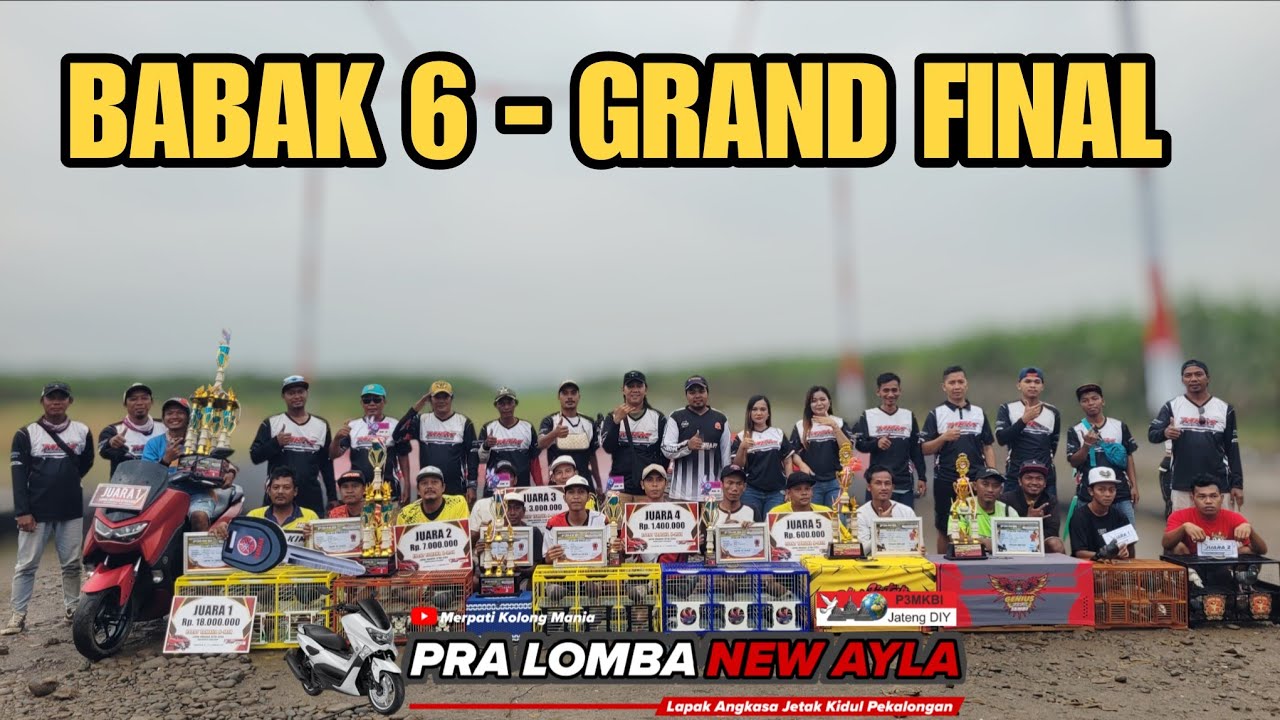 🔴 LIVE BABAK 6 - FINAL MINGGU PRA LOMBA NEW AYLA LAPAK ANGKASA JETAK KIDUL WONOPRINGGO 01 FEB 2026