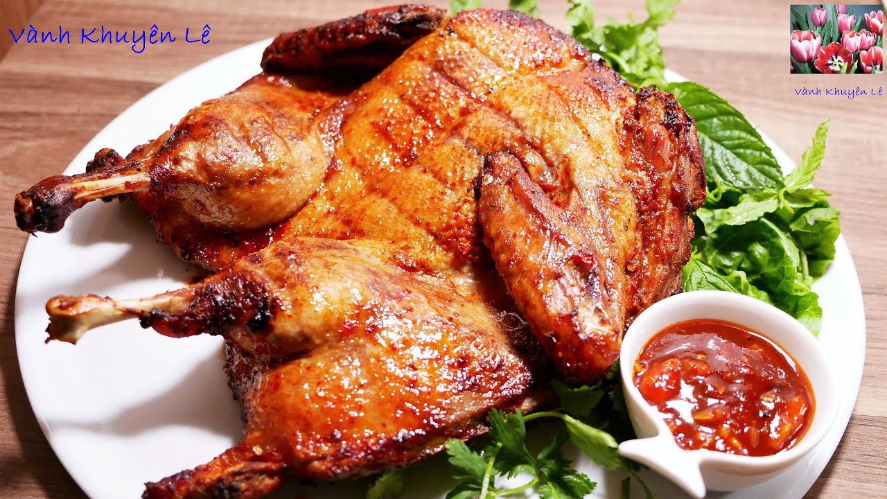 Vịt Nướng, Năm nay c&ugrave;ng l&agrave;m M&oacute;n Ăn Gi&aacute;ng Sinh n&agrave;y thay cho Vịt Quay, Grilled Duck by Vanh Khuyen