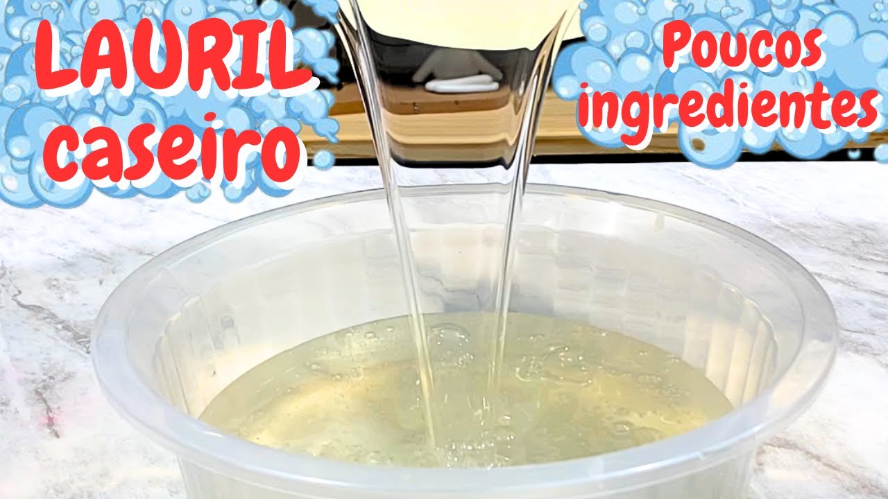 LAURIL CASEIRO COM APENAS 4 INGREDIENTES | FÁCIL E RÁPIDO