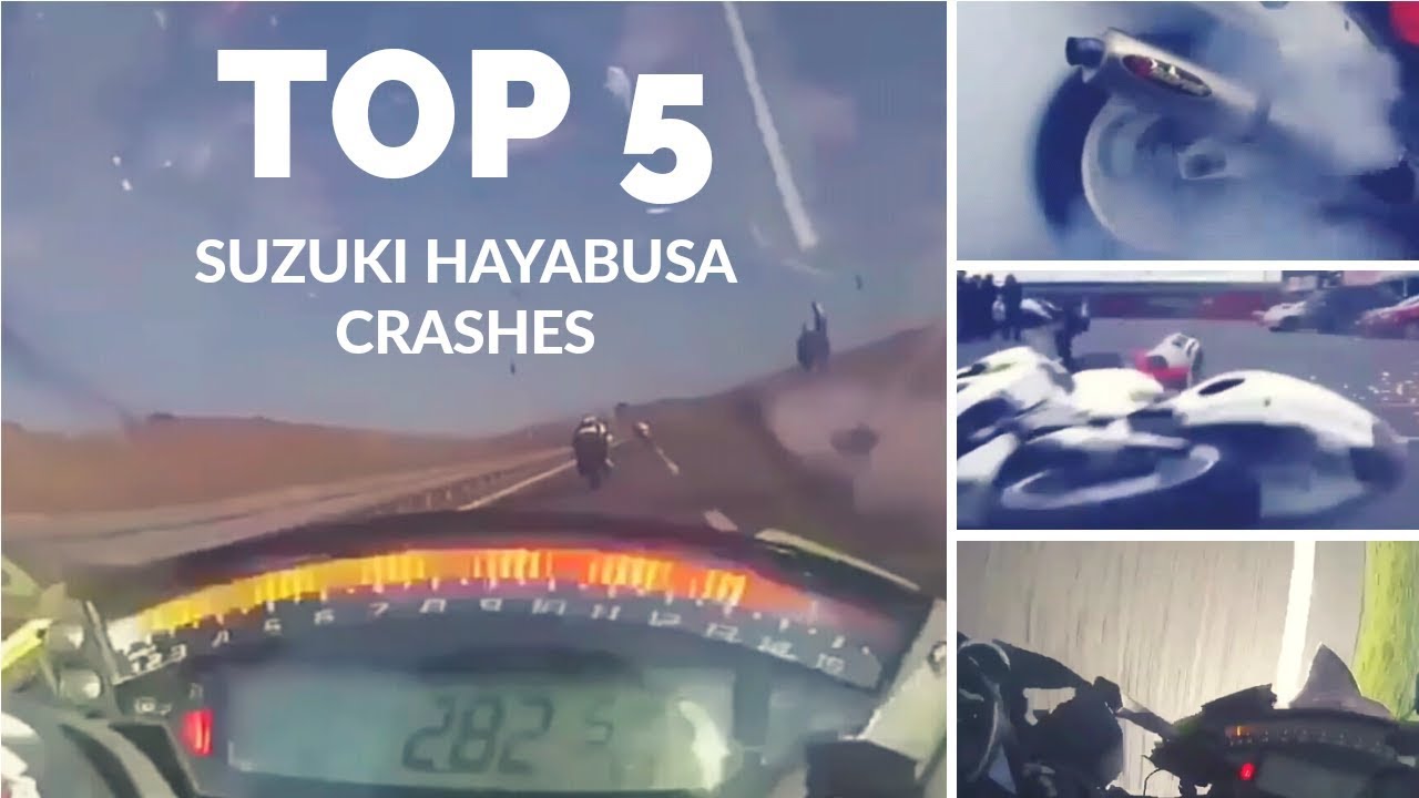Top 5 unbelievable Hayabusa Crashes/ accidents