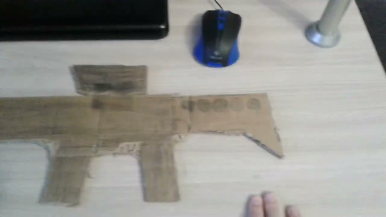 Сделал трс 301 с прицелом и глушителем из S.T.A.L.K.E.R