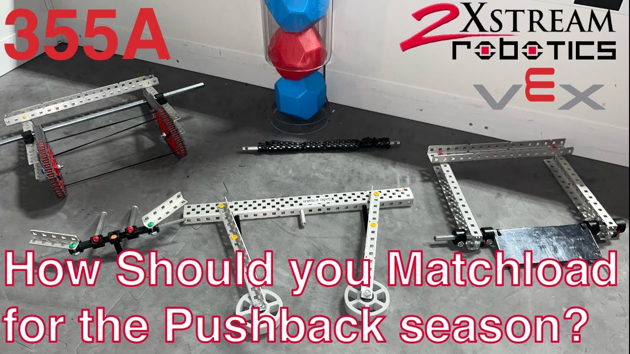 VEX Push Back | Robot Matchloading | 355A 2XStream Robotics