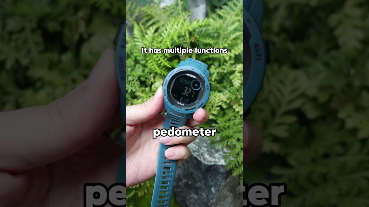 Clear dial, luminous display, adjustable band, comfy to wear,sport data tracking&cool outdoor design