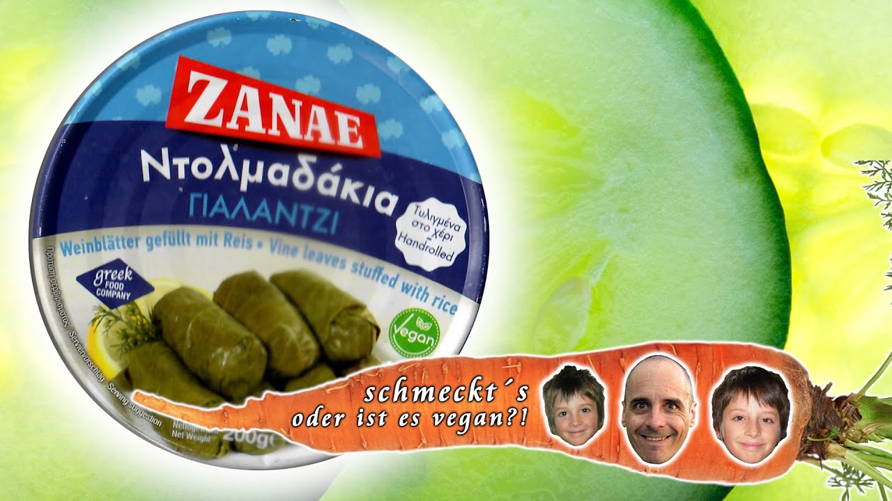 Produkttest: Zanae® Weinblätter gefüllt mit Reis (vegan) | SY-00042