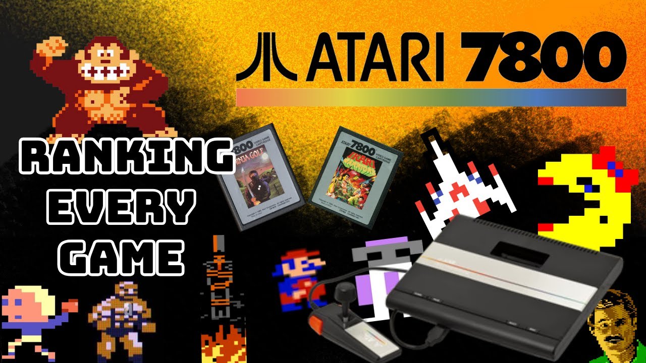 Рейтинг всех игр для Atari 7800: от худшей к лучшей