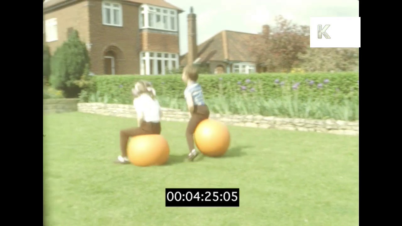 Space Hopper Race, 1970s HD Home Movies