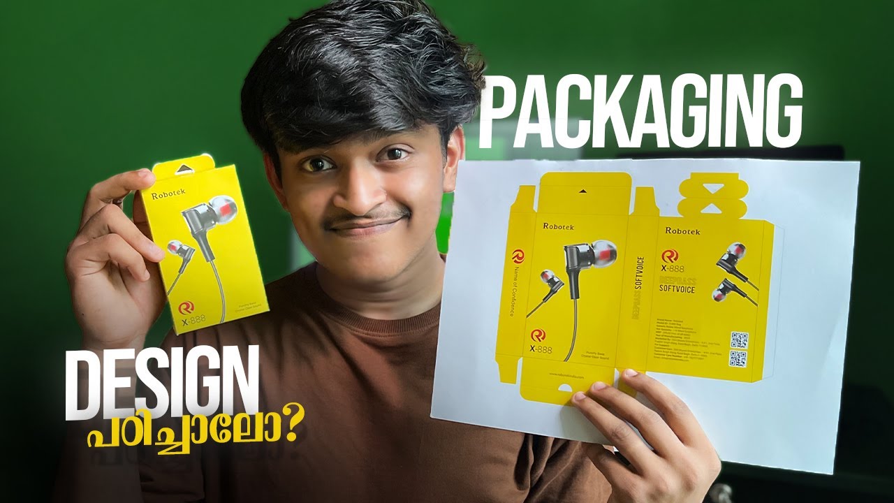 Product Packaging from Start to Finish | Packaging Design in Malayalam | Ameen PC