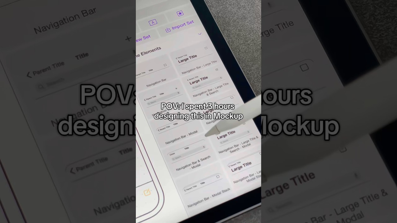 POV: you design a movies app UI in Mockup 🔥