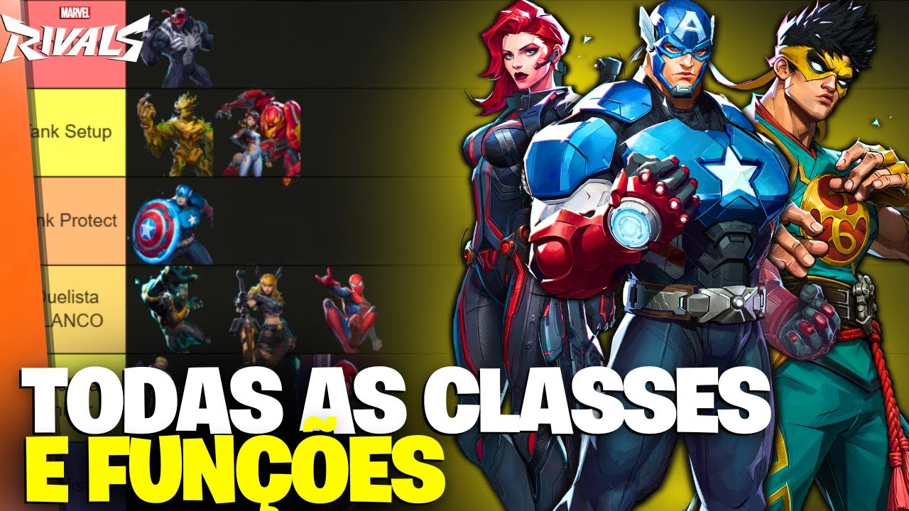 TUDO QUE PRECISA SABER SOBRE AS FUNÇÕES NO MARVEL RIVALS