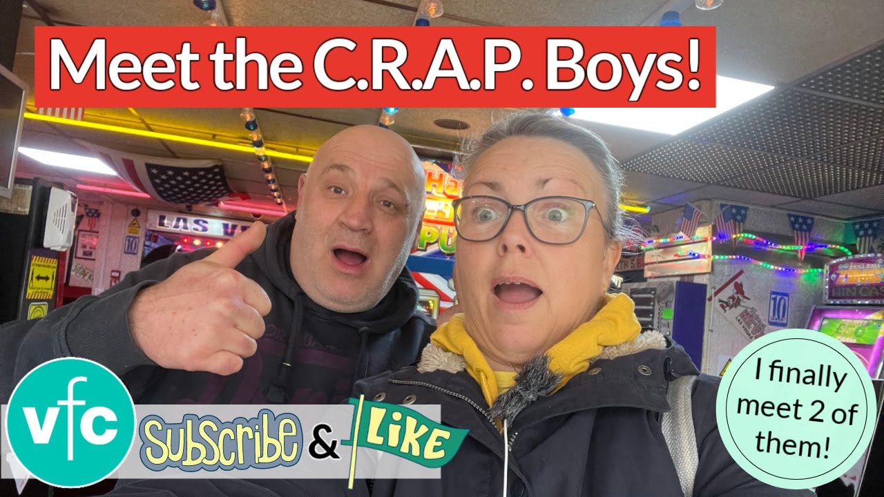 Meet the C.R.A.P. Boys  👉 I finally get to meet 2 of them 😄🍔