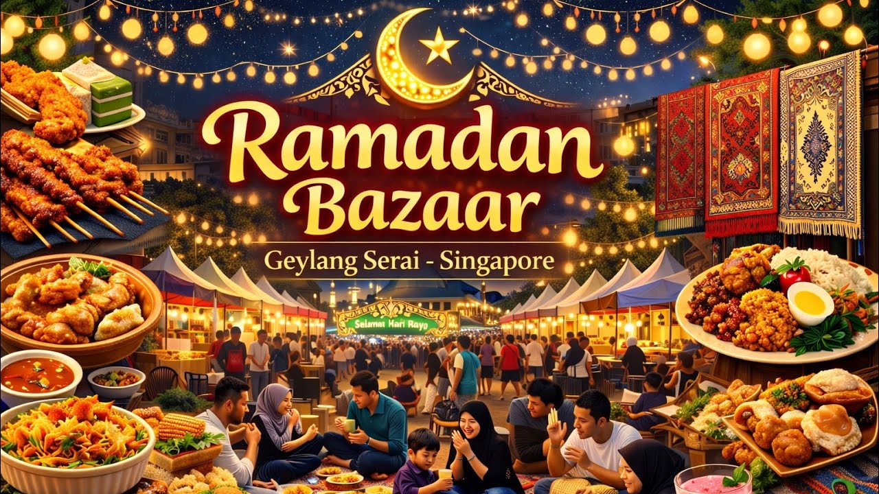 Ramadan Bazaar Food & Shopping Tour 2026 | Part 2 | Geylang Serai Hari Raya Bazaar 