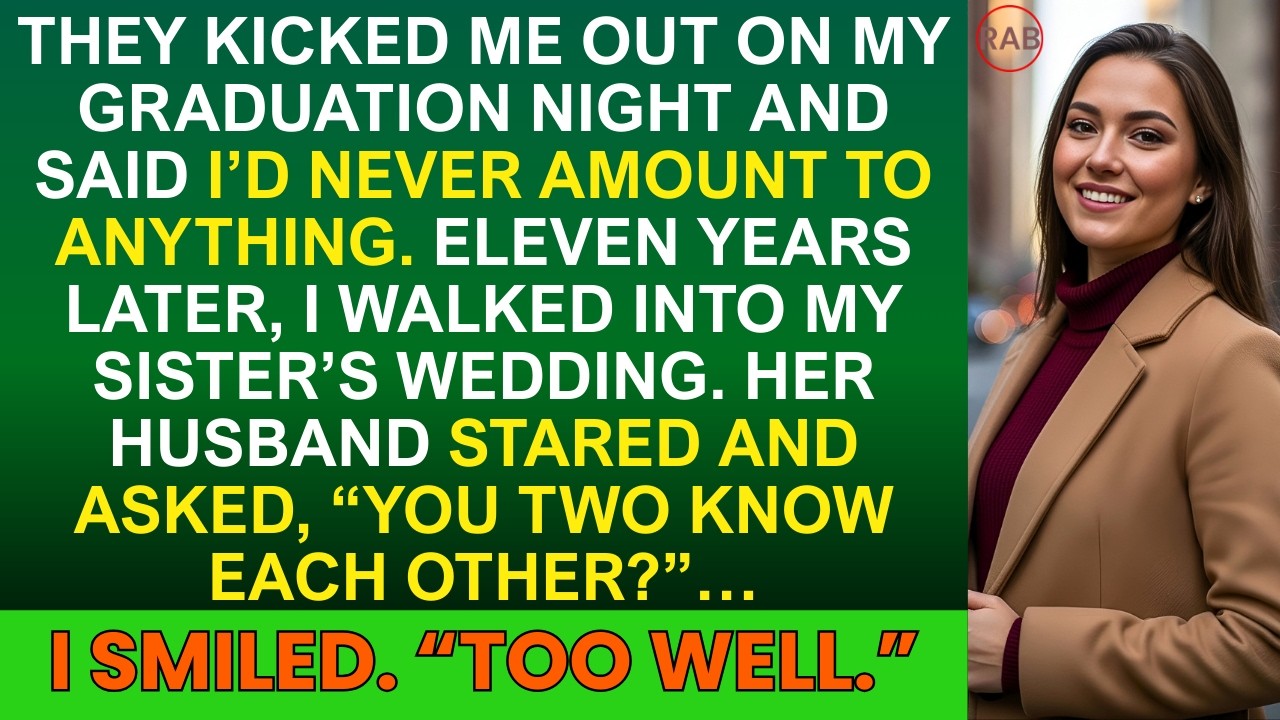 At My Sister’s Wedding, I Showed Up After 11 Years… No One Recognized Me Until I Spoke