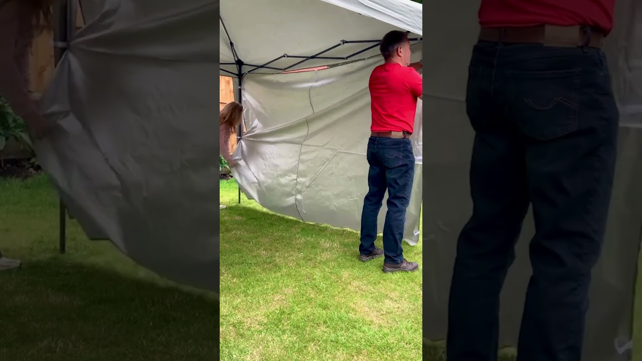 How to set up the VonHaus 3m x 3m Pop-Up Gazebo Set #gazebos #outdoorfurniture #outdoorliving