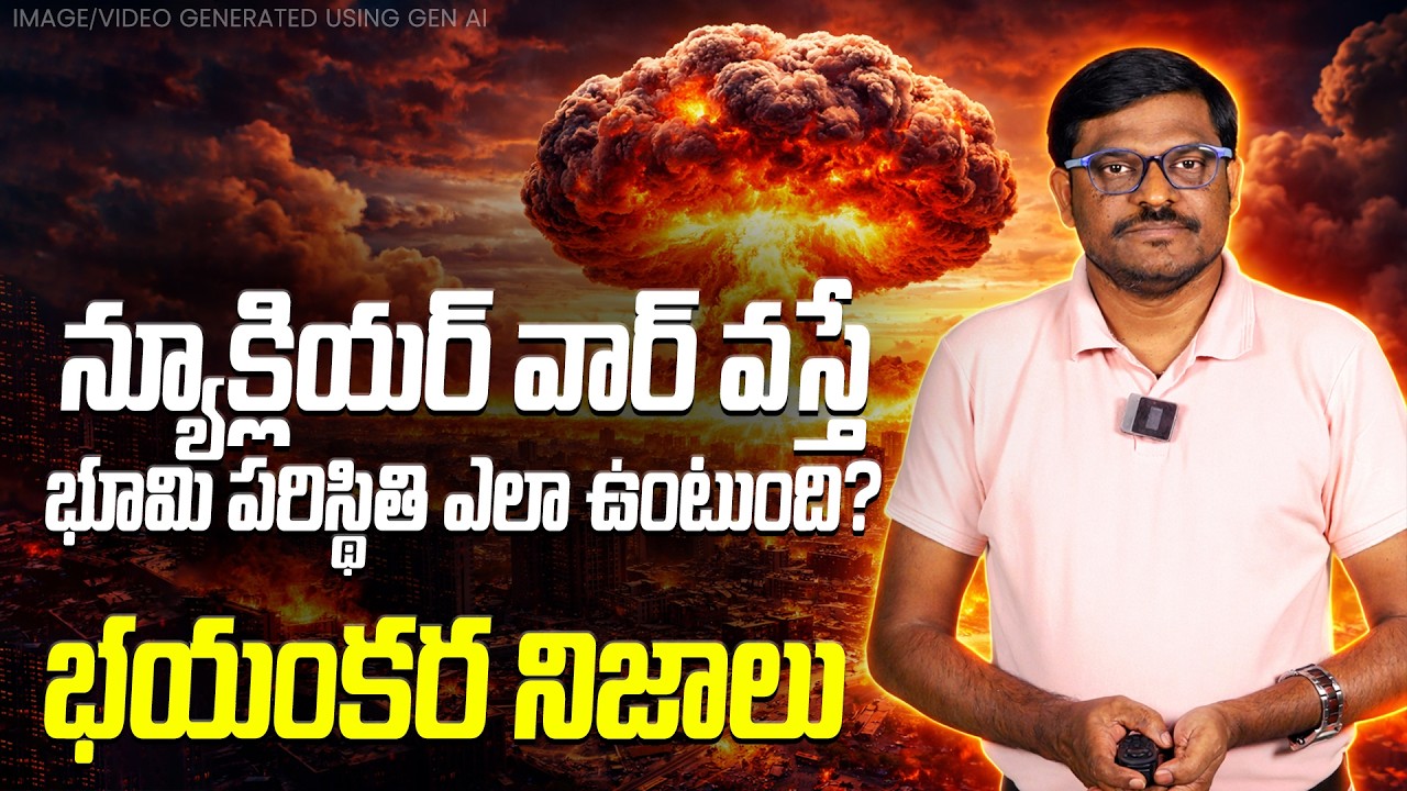 Nuclear War వస్తే భూమి పరిస్థితి ఎలా ఉంటుంది? | Could Humanity Survive a Global Nuclear War?