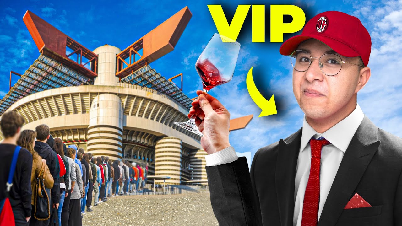 Ho PROVATO la HONOUR LOUNGE DEL MILAN (1 volta stato allo stadio)