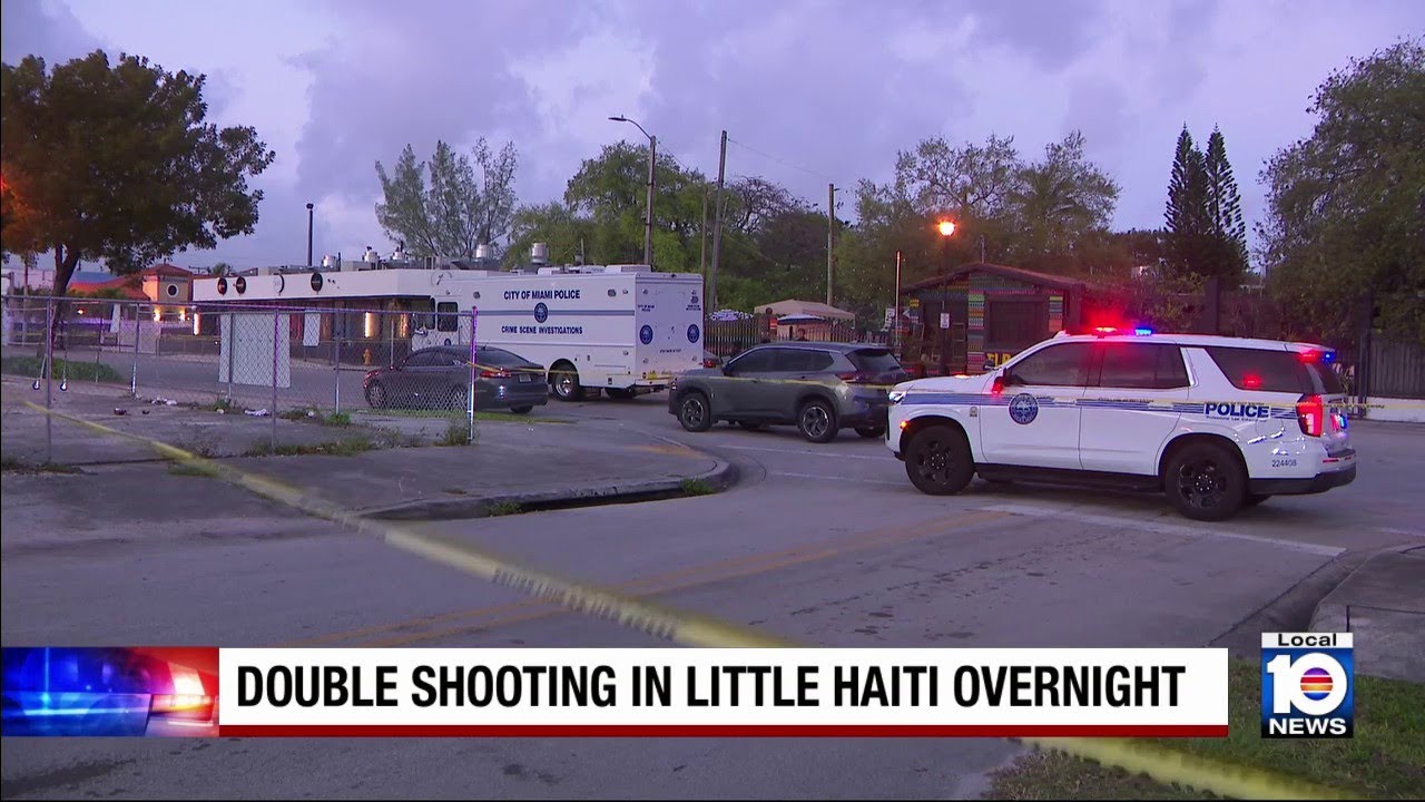 Police investigate double shooting in Little Haiti