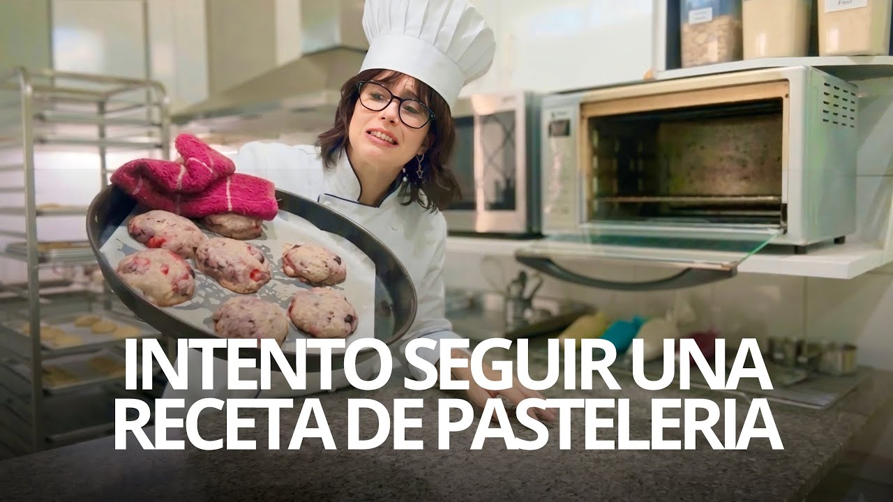 INTENTO SEGUIR UNA RECETA DE PASTELERÍA