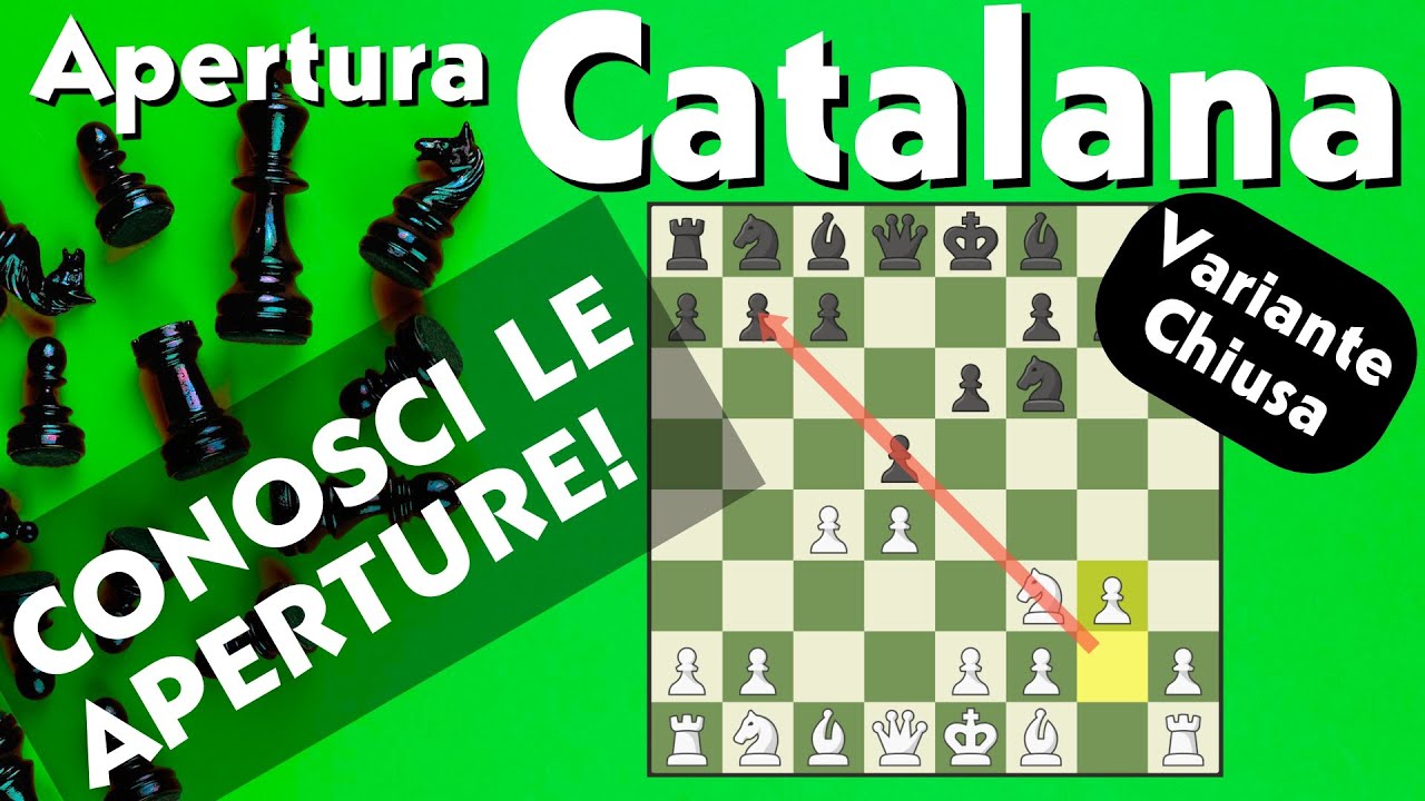 Conosci le aperture! - Apertura Catalana - parte 1 - variante chiusa