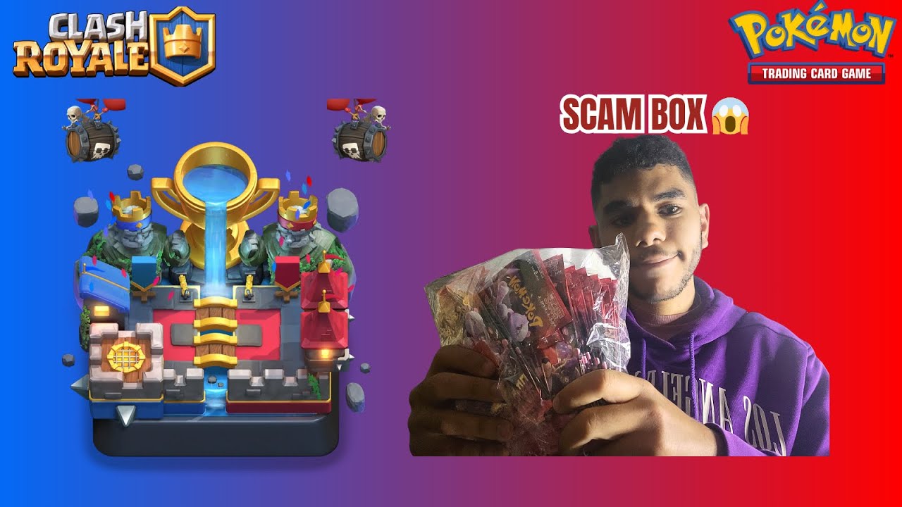 Ogni vittoria su Clash Royale = 1 pacchetto Pokémon SCAM! 👑🎮✨