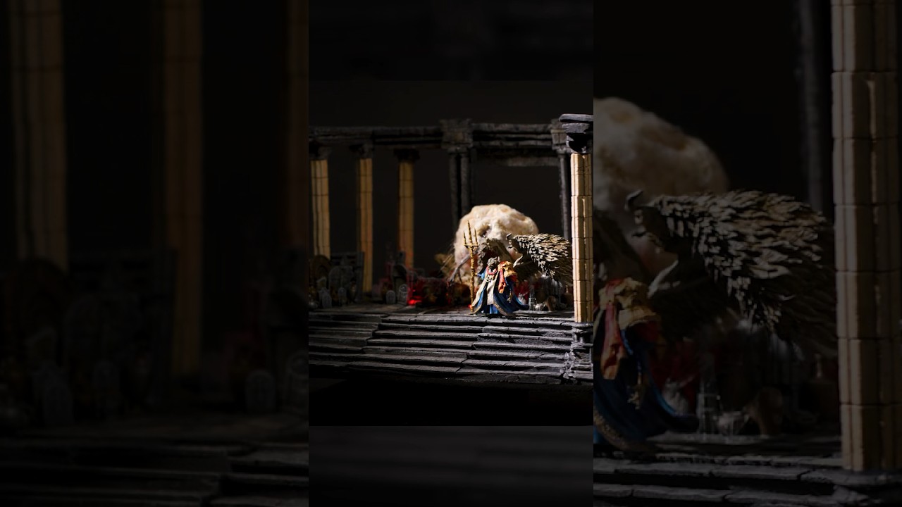 How the Mohgwyn Palace came to be!! #craft #eldenring #model #painting #hobby #3dprinting