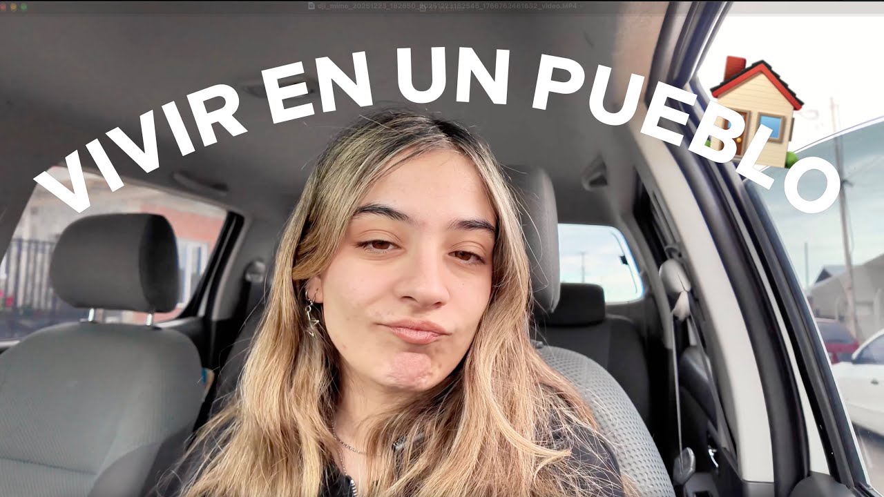 ASI ES VIVIR EN UN PUEBLO #VLOGMAS7 [+ lo que conlleva exponerse en redes]