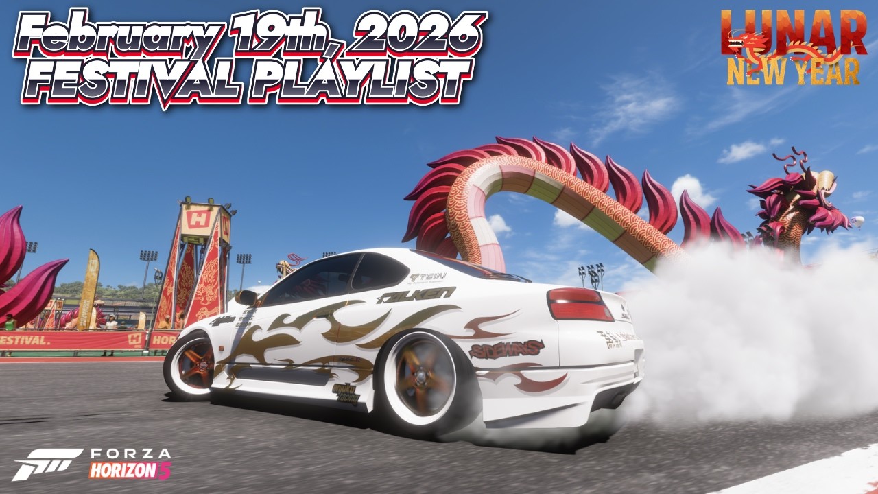 Китайский Новый год - Плейлист весеннего фестиваля - Forza Horizon 5