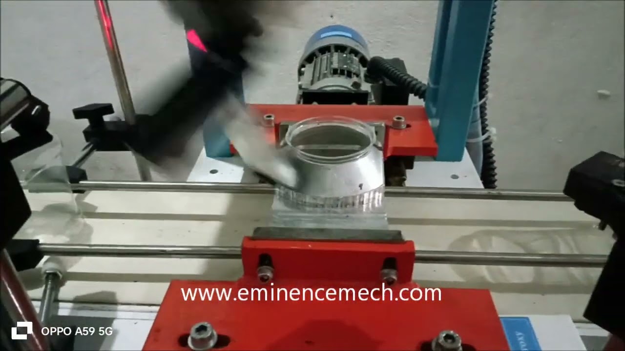 Automatic PET Can Dome Cutting Machine manufacturer in India