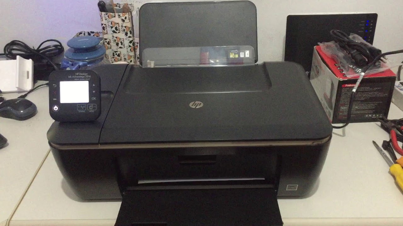 Testando Impressora HP Deskjet Ink Advantage 3516