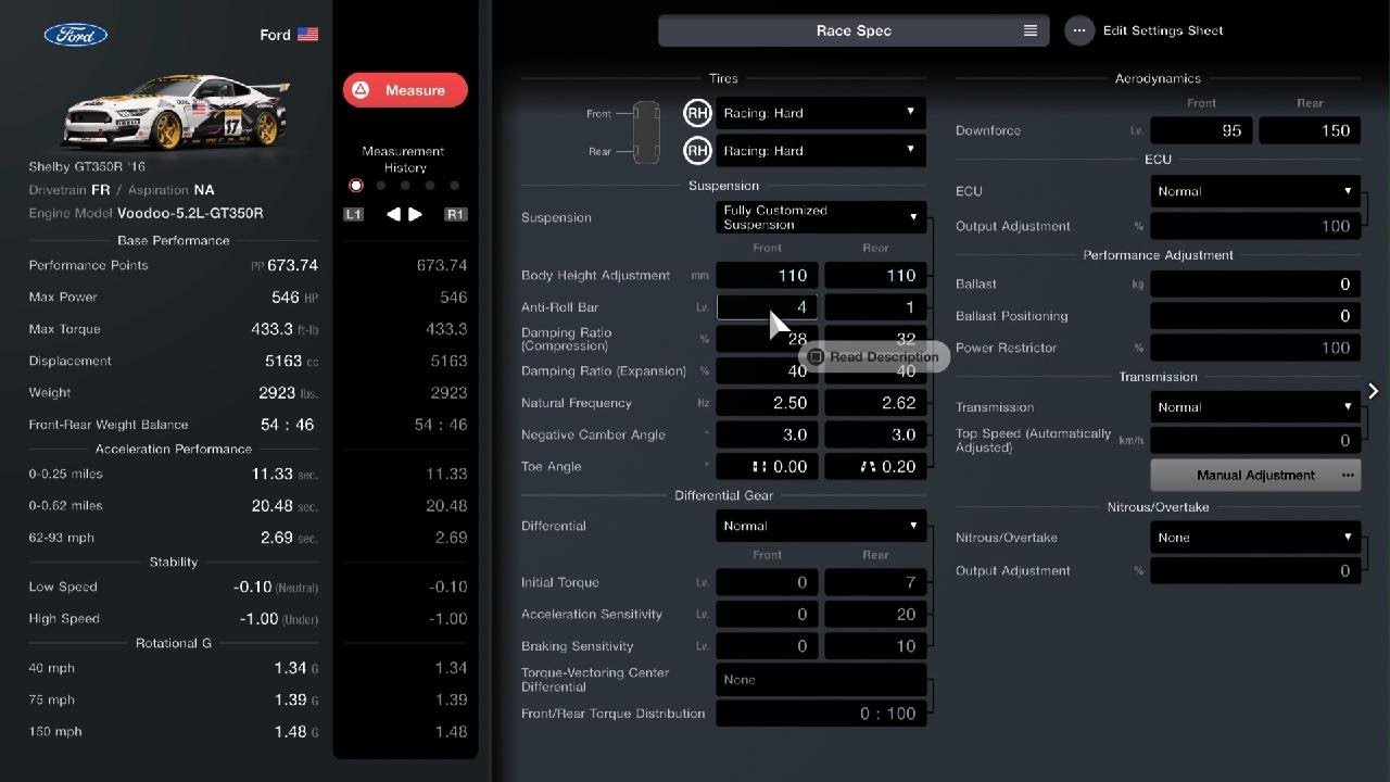 Tuning for Anti-Roll Bars in GT7