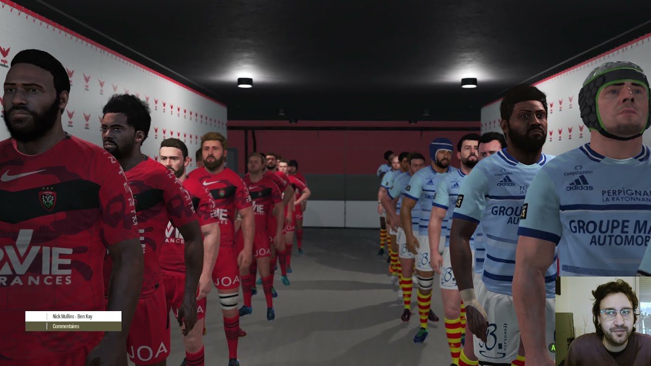 TOULON - PERPIGNAN sur Rugby 22